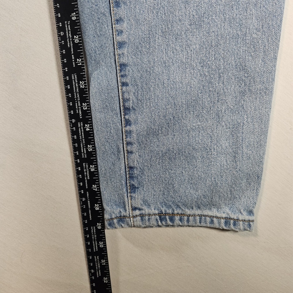 Vintage Levi's 550 Relaxed Fit Tapered Leg Jeans Womens 16 MIS M Blue Denim Y2K - Picture 10 of 12